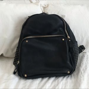 Black small backpack